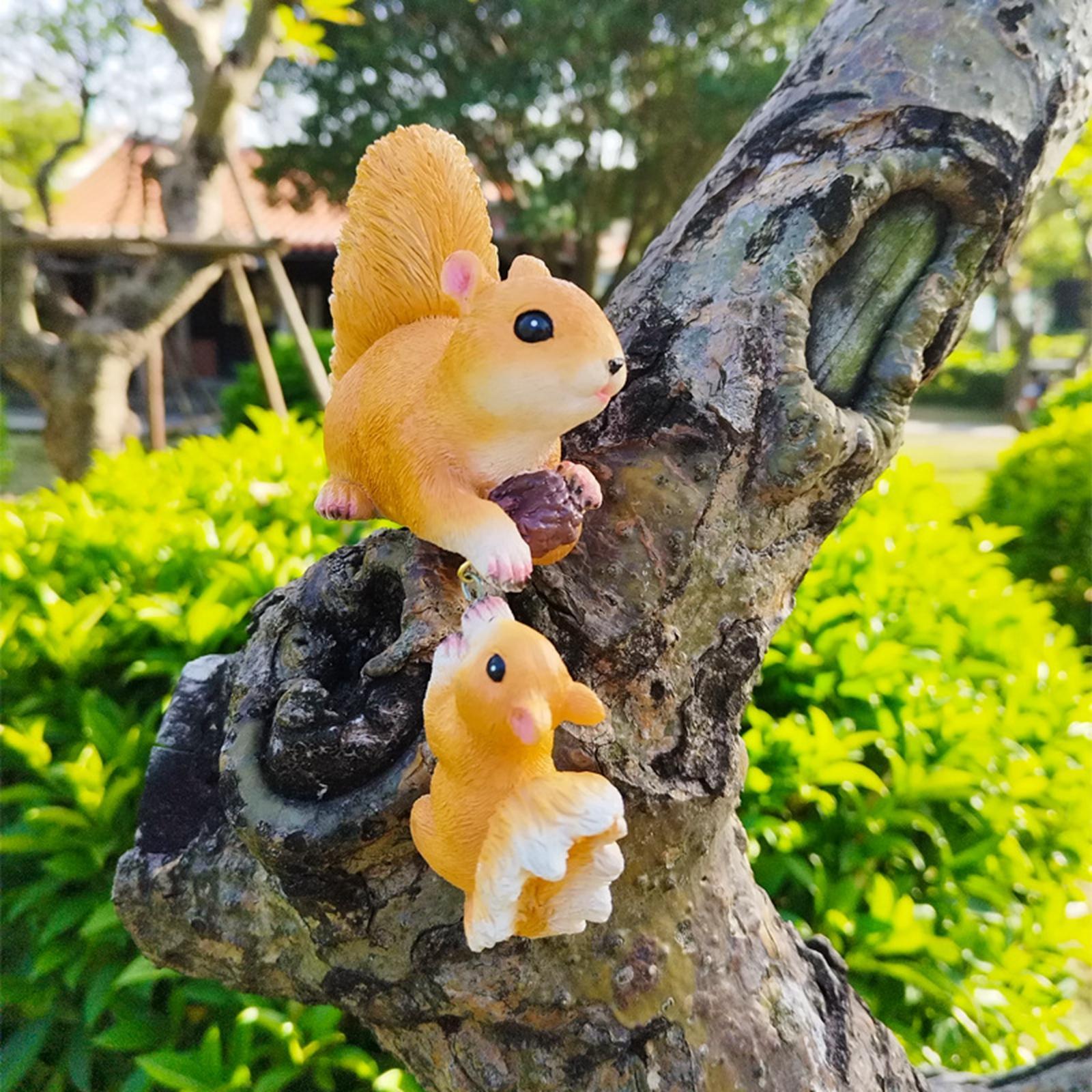 Garden Squirrel Ornament Resin - Bonsai Garden Art review and price