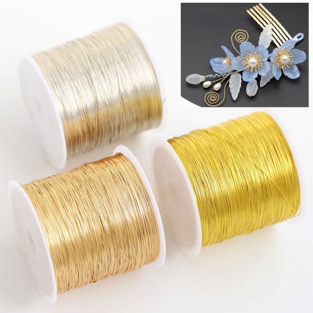 100m/roll Gold Plated Color Pr - Copper Wire Roll review and price