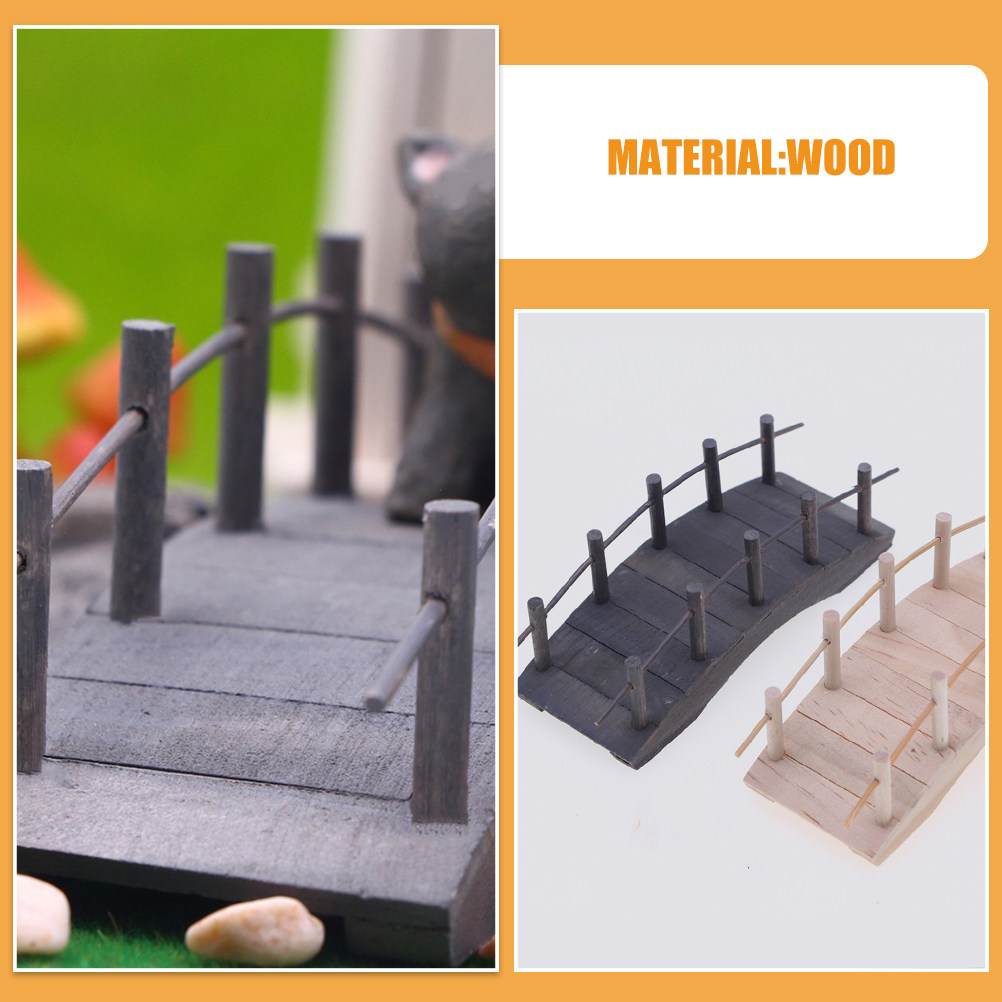 2Pcs Miniature Arch Bridge Vin - Bonsai Garden Landscape Design review and price