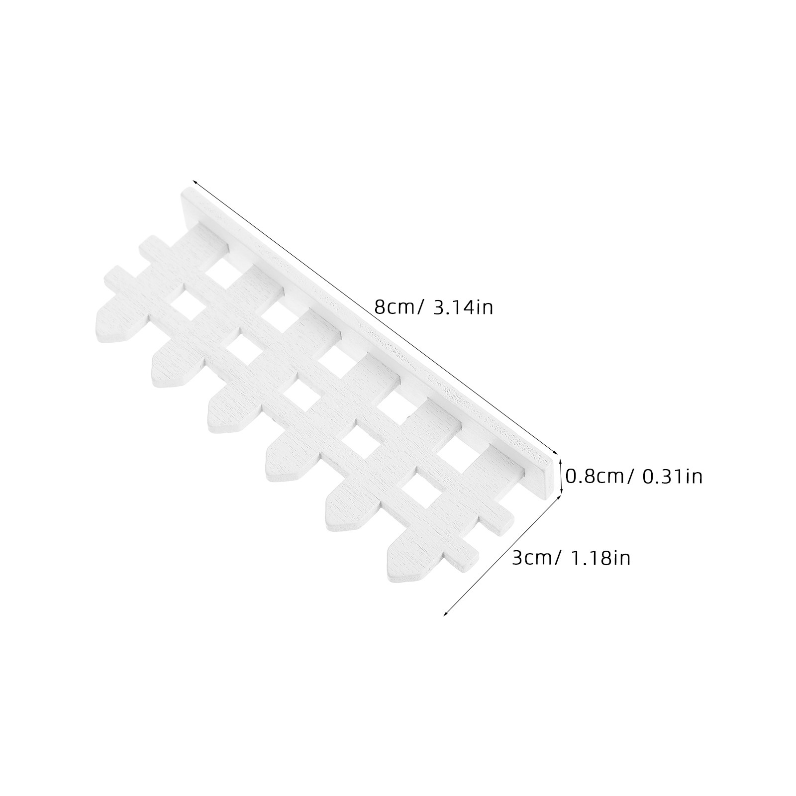 12Pcs Miniature Wooden Fence W - Bonsai Garden Landscape Design review and price