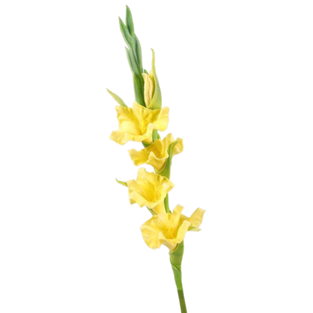 PU Artificial Gladiolus Branch - Bonsai Garden Art review and price